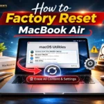 How to factory reset MacBook Air