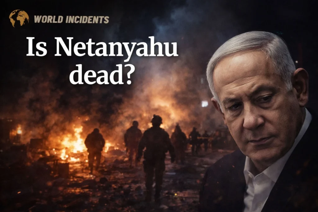 Is Netanyahu dead