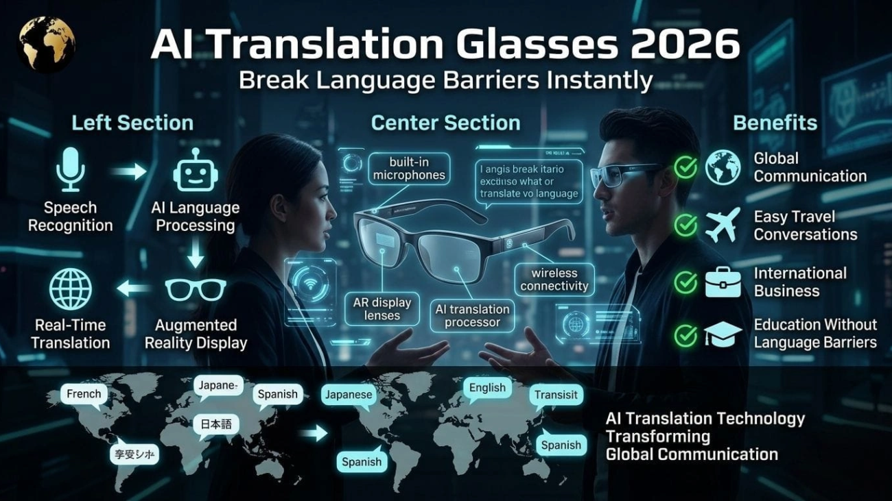 AI Translation Glasses 2026: Break Language Barriers Instantly