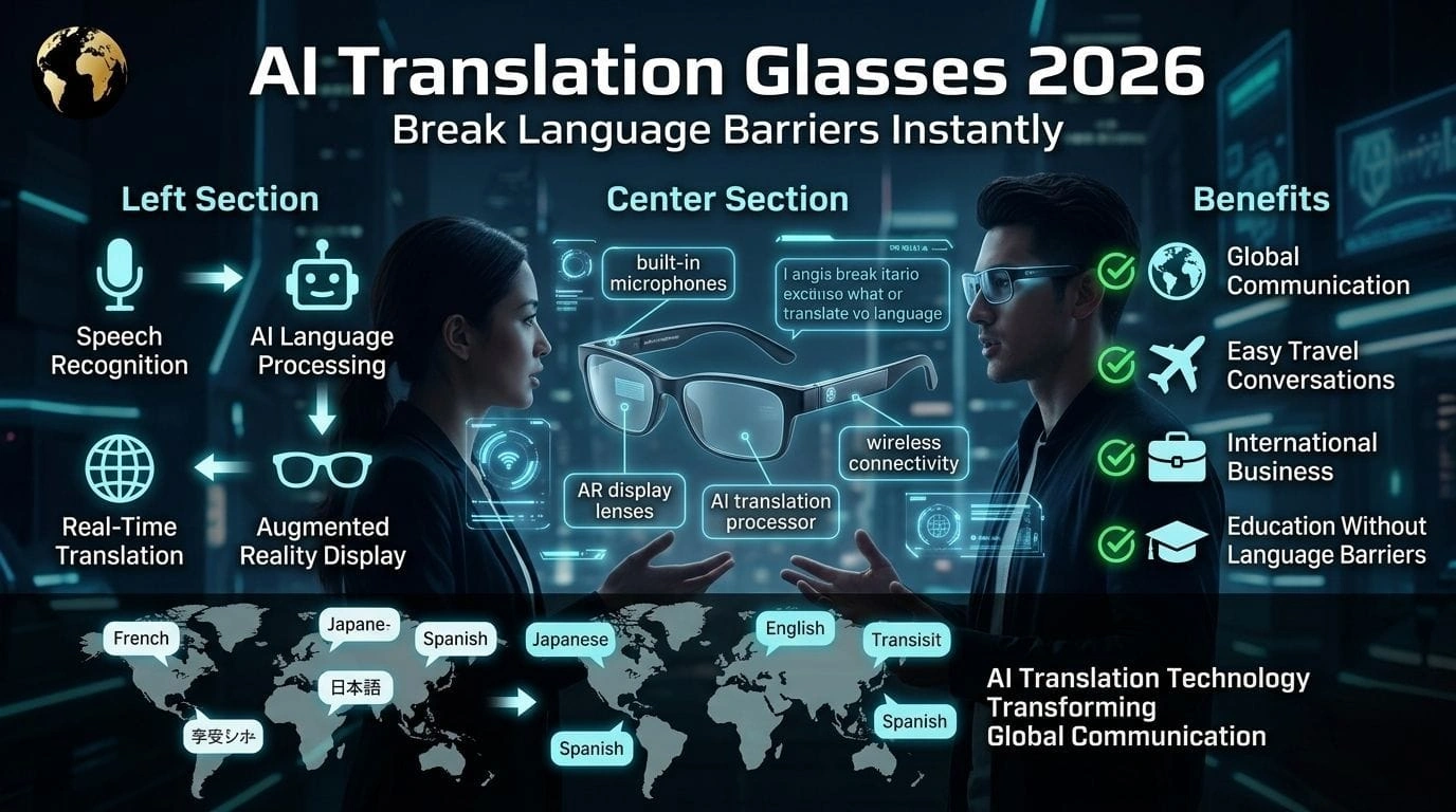 AI Translation Glasses 2026: Break Language Barriers Instantly