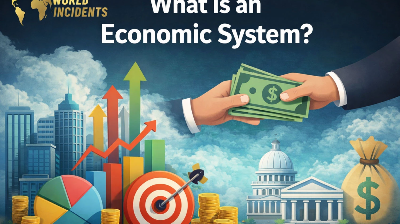 What is an economic system