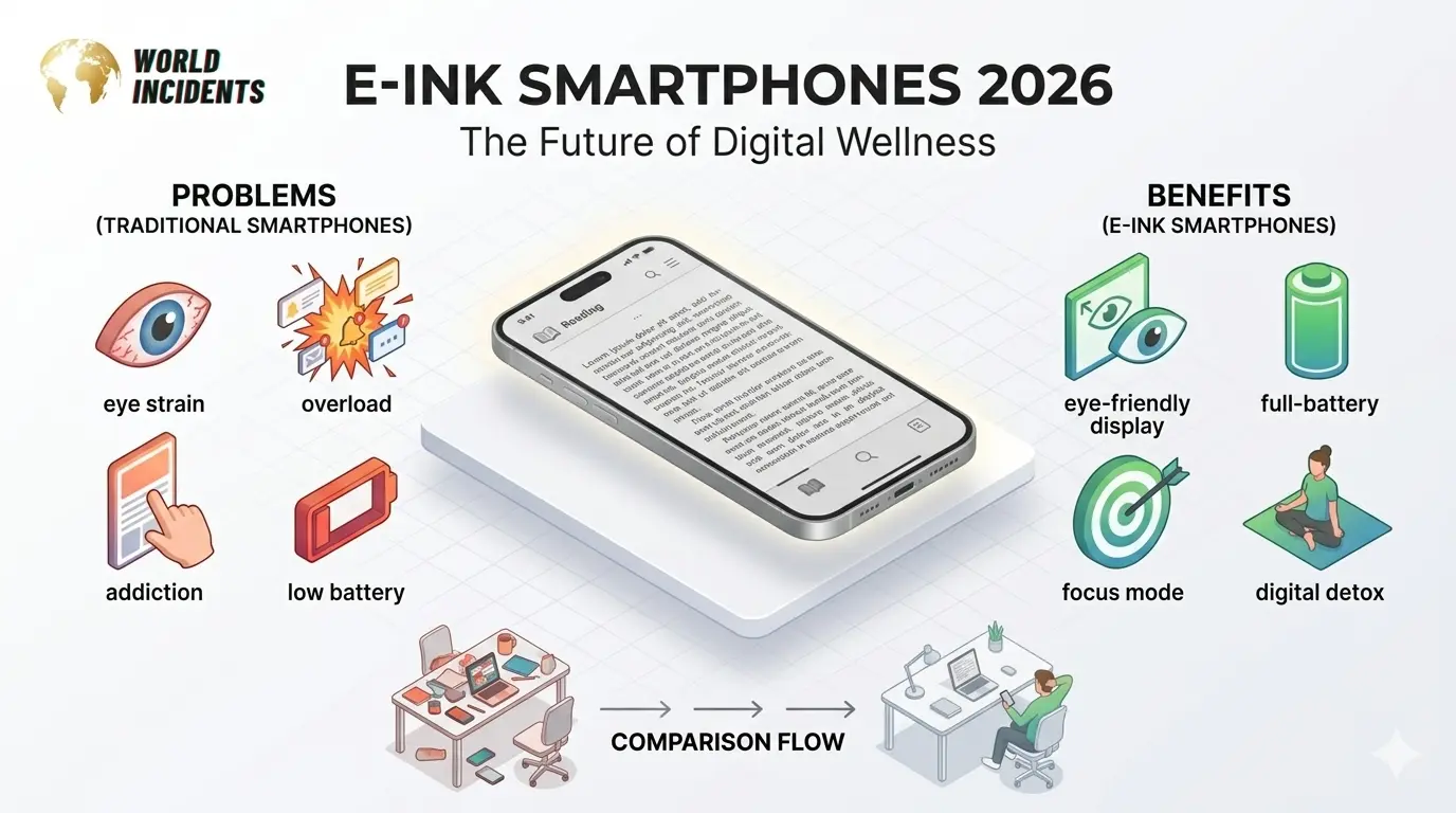 E-ink Smartphones: The Ultimate Digital Wellness Trend in 2026