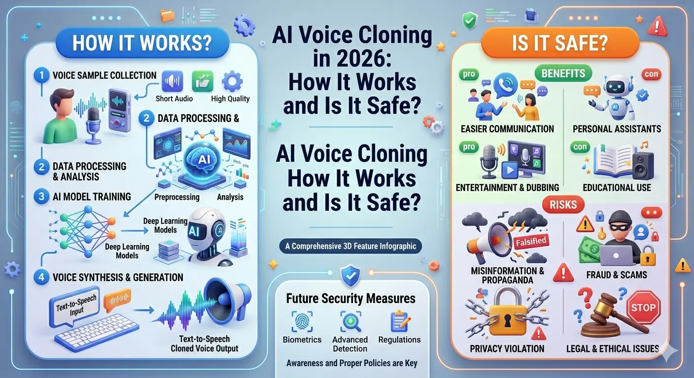 AI Voice Cloning in 2026: How It Works and Is It Safe?