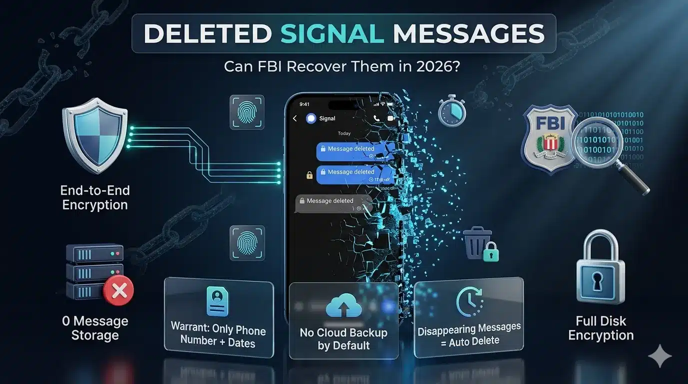 Deleted Signal Messages: Can FBI Recover Them in 2026?