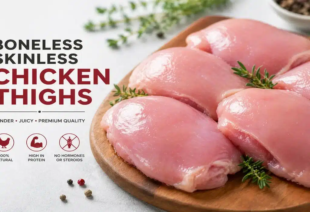 Boneless skinless chicken thighs
