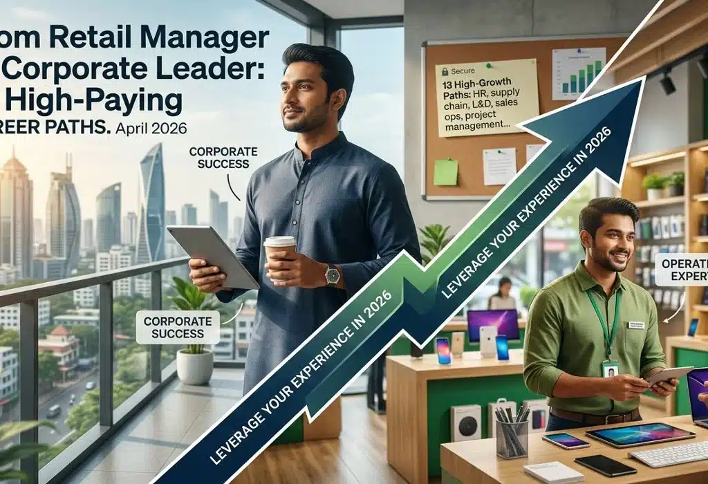 Corporate jobs for former retail managers