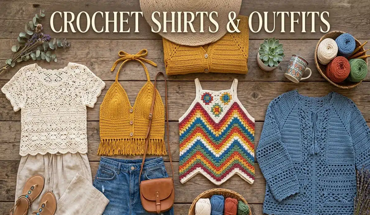 Crochet Shirts & Outfits