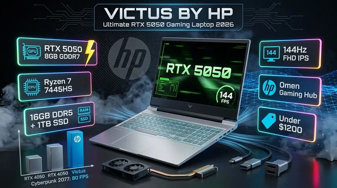 Victus by HP: Ultimate RTX 5050 Gaming Laptop Guide 2026