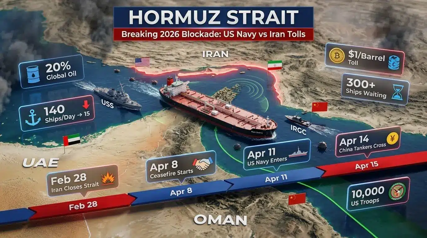 Hormuz Strait: Breaking 2026 Blockade News & Tanker Updates