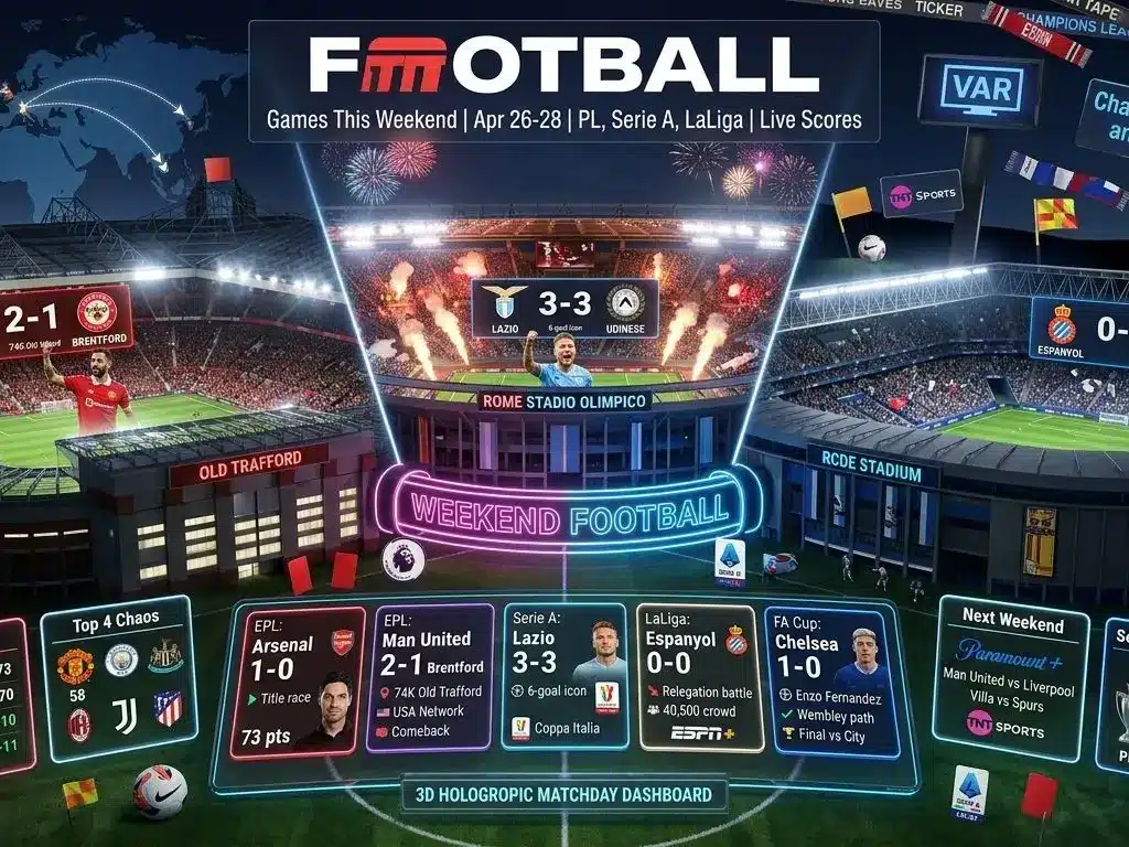 Football: Epic Games Celebration This Weekend Rock 2026
