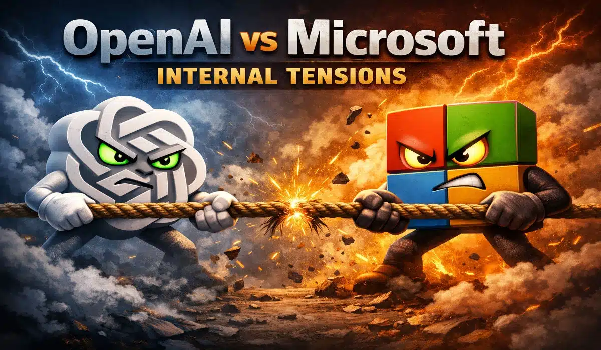 OpenAI vs Microsoft Internal Tensions