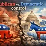 Republican vs. Democratic control