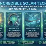 Incredible Solar Tech: Why Self-Charging Wearables are Dominating 2026.