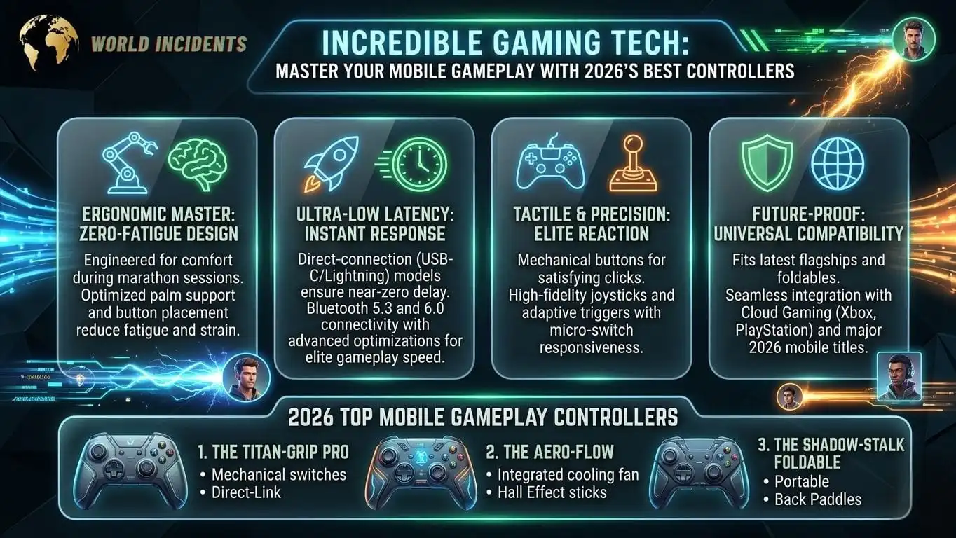 Incredible Gaming Tech: Master Your Mobile Gameplay with 2026’s Best Controllers