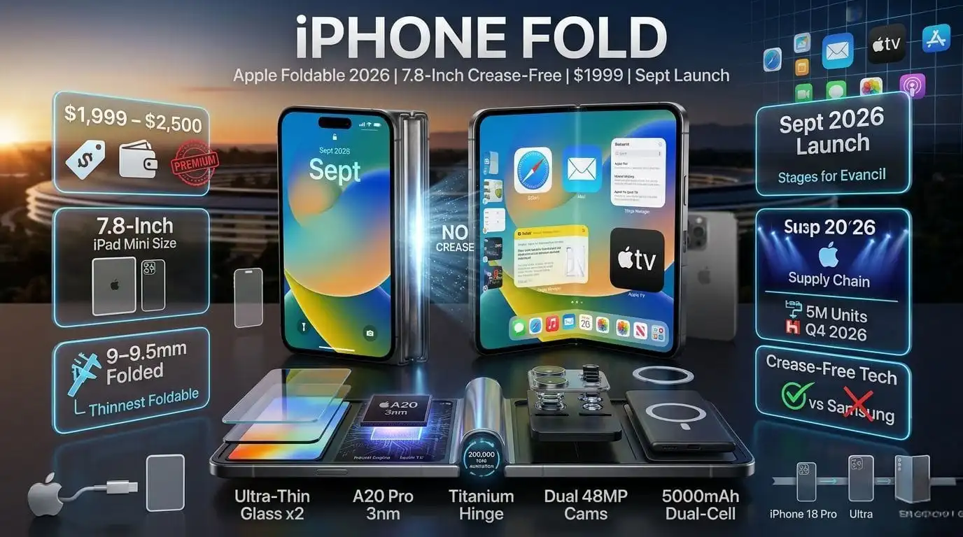 Supreme Design iPhone Fold: Ultimate Apple Foldable Coming Sept 2026