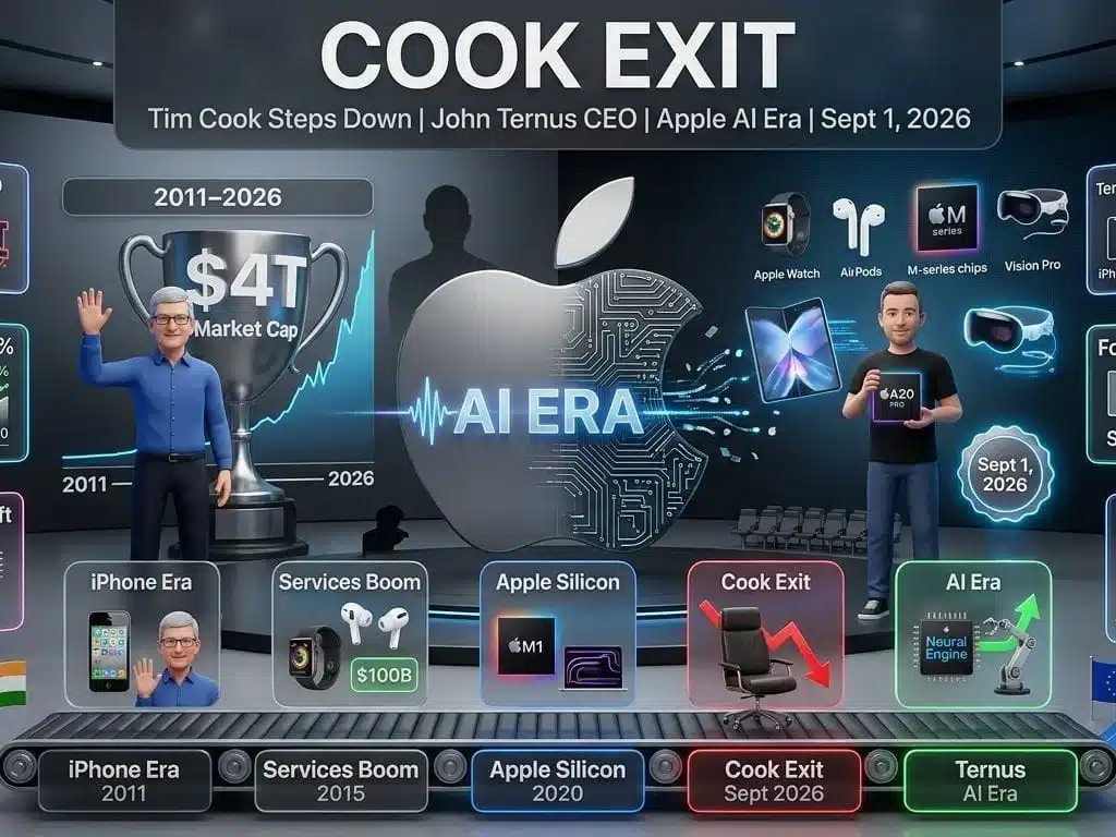 Cook Exit: Shocking Reason Tim Cook Leaves Apple 2026