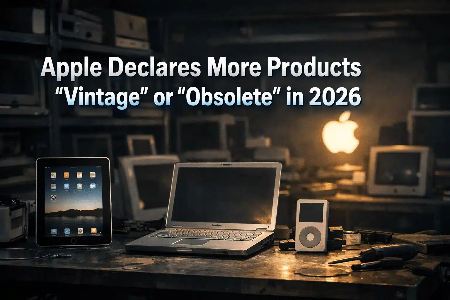Apple Says Three More Products Are Now 'Vintage' or 'Obsolete' in 2026