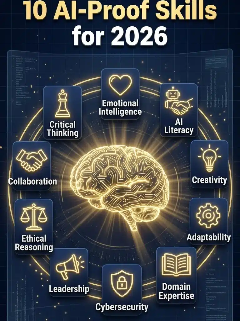 10 Incredible AI-proof skills That Will Make Your Career in 2026