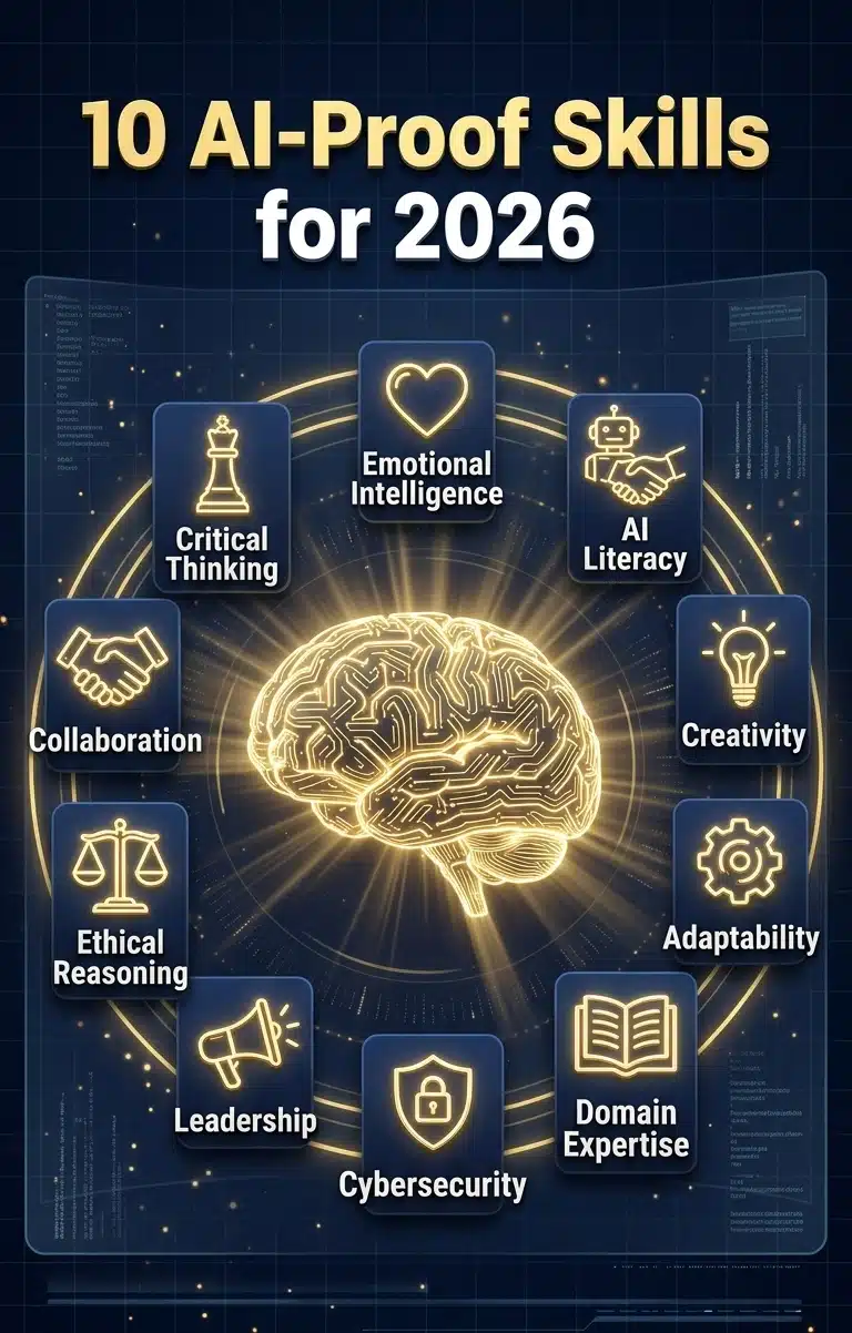 10 Incredible AI-proof skills That Will Make Your Career in 2026