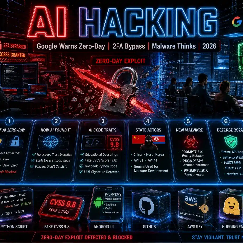 AI Hacking: Google Warns Zero-Day Threat Is Here