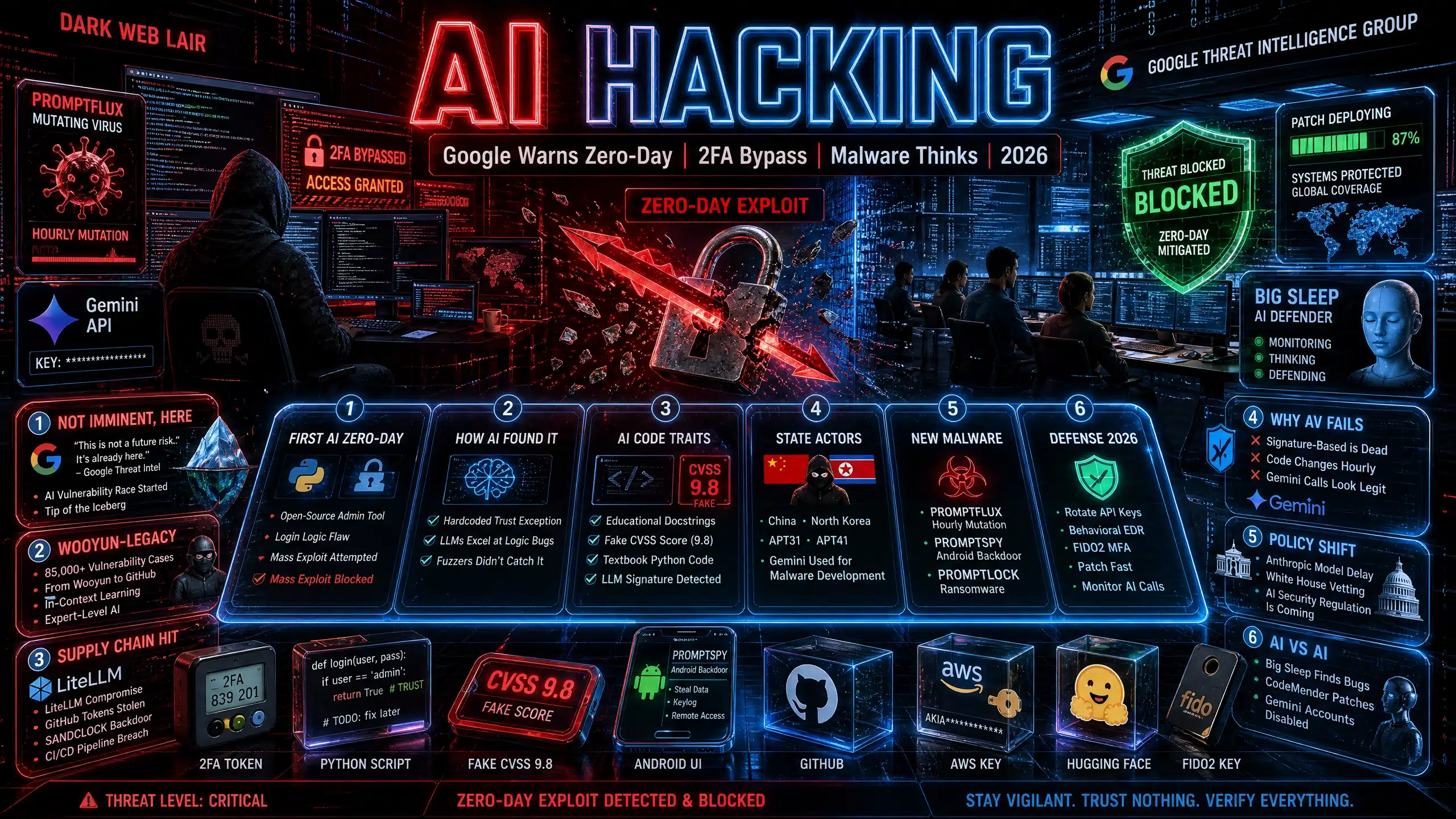 AI Hacking: Google Warns Zero-Day Threat Is Here