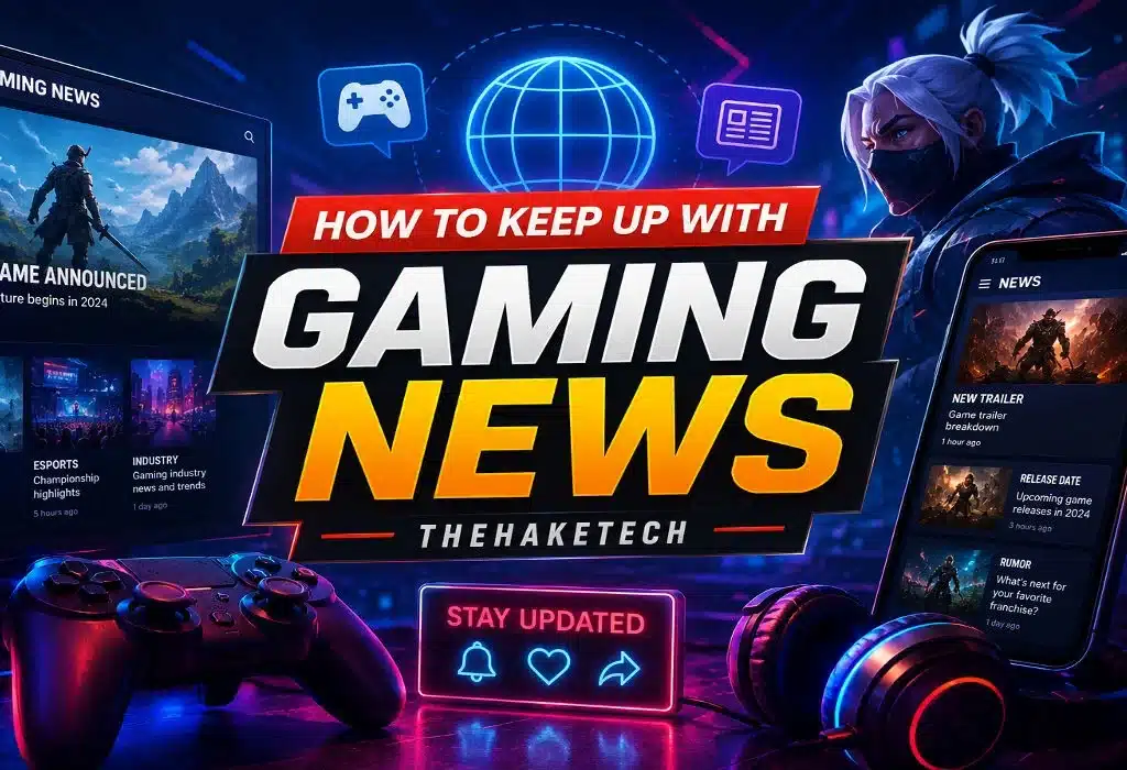 how to keep up with gaming news thehaketech