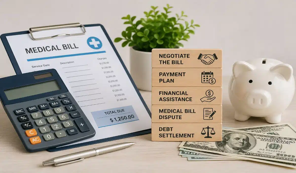 legal ways to settle medical bills in the US