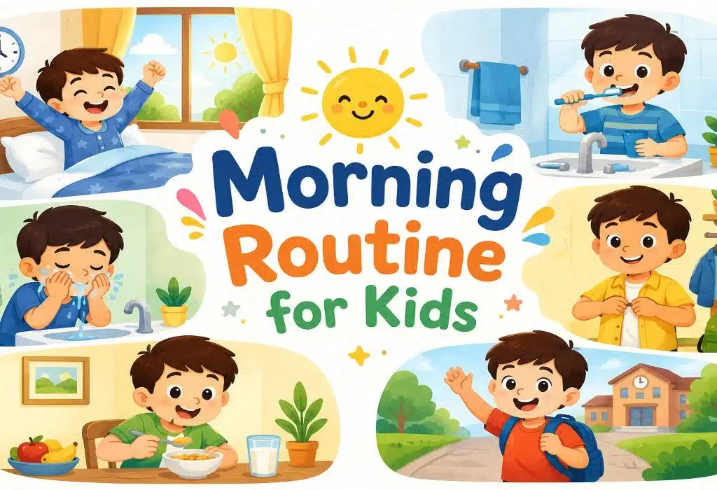 morning routine for kids