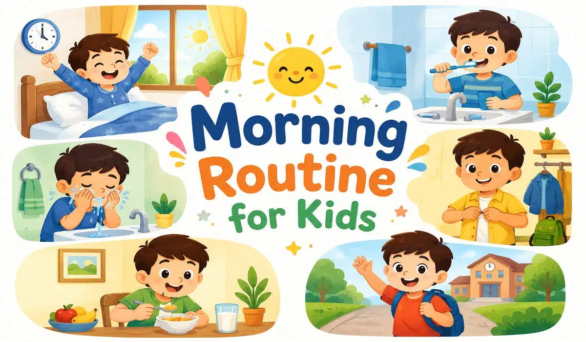 morning routine for kids
