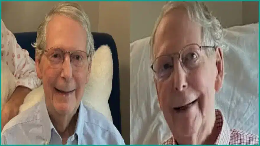 New Photo of Mitch McConnell Sparks Online Conspiracy Theories