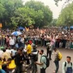 Students Protest at Jantar Mantar Demanding Government Accountability