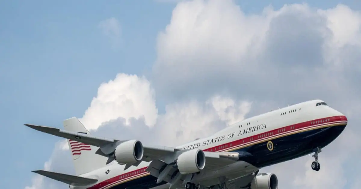 Trump Switched to Older Air Force One After Iranian Missile Threat