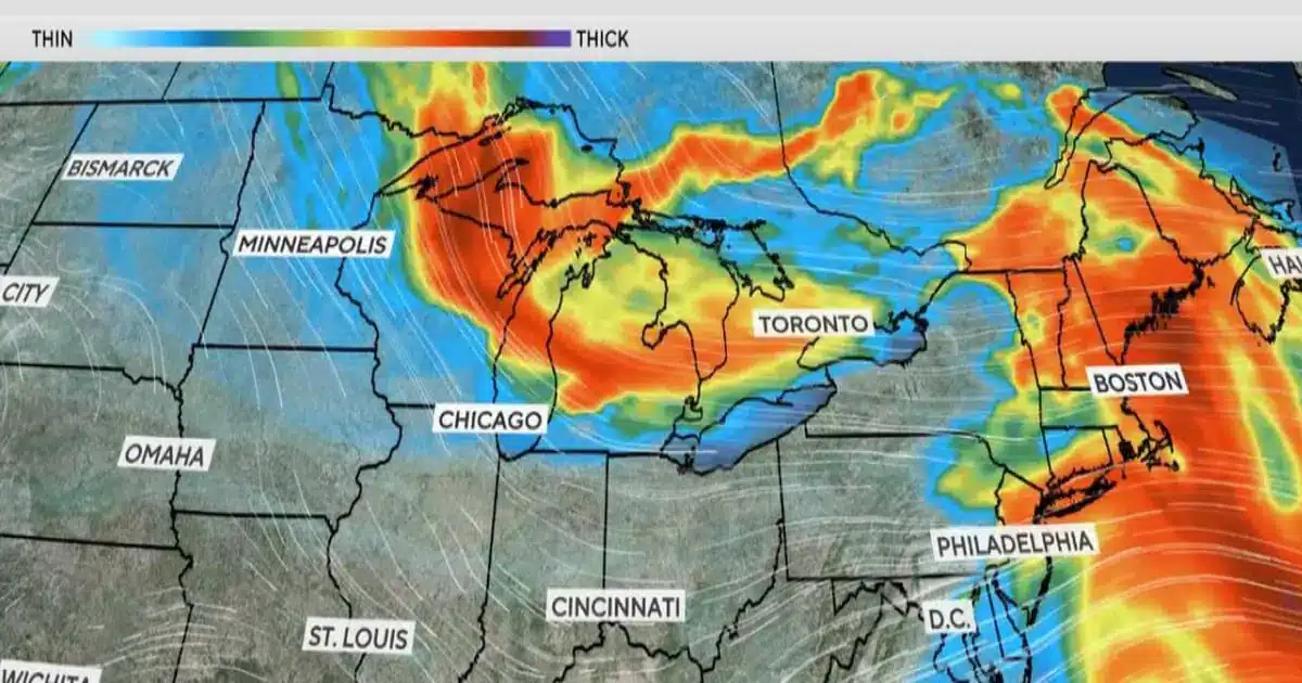 Wildfire Smoke Triggers Air Quality Alerts Across U.S. Regions