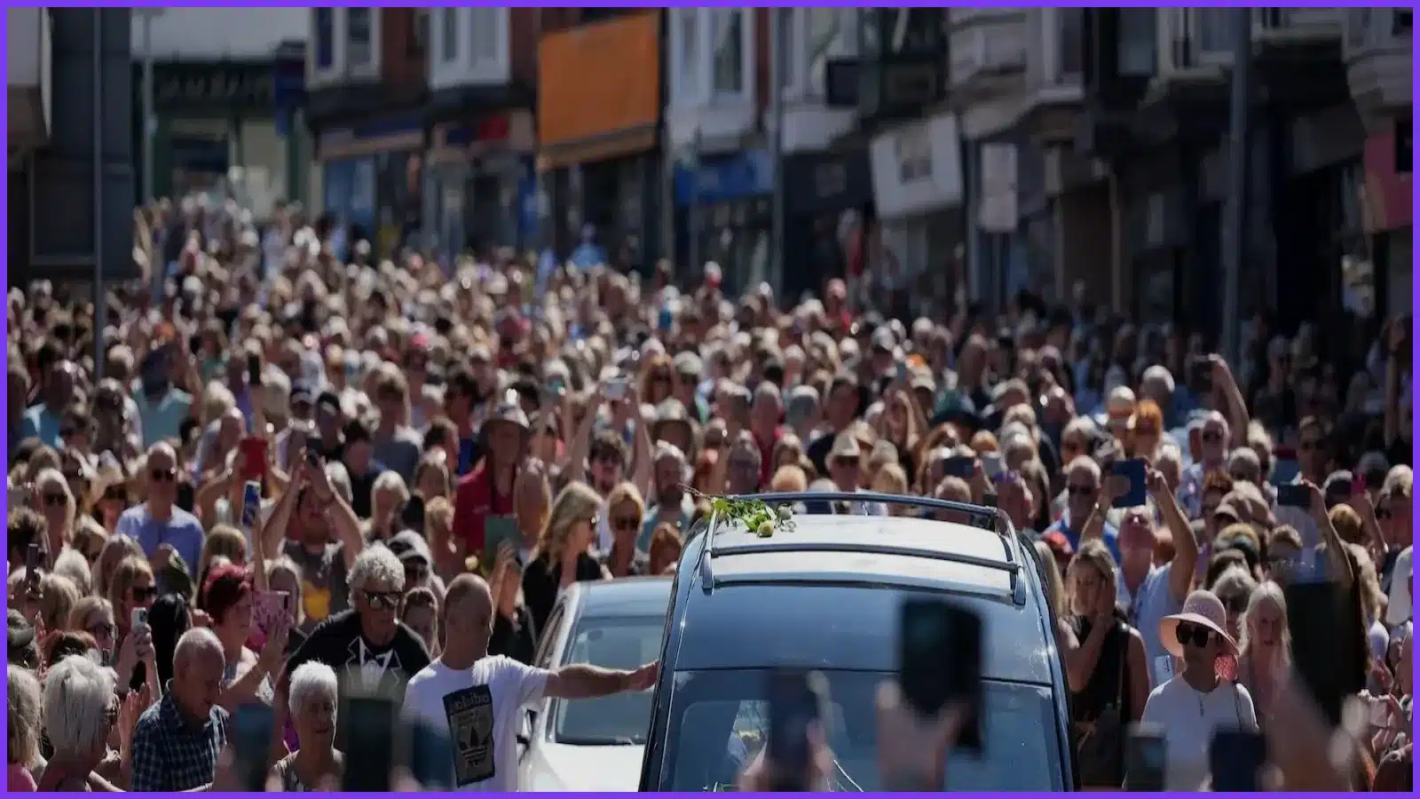 Fans Line Welsh Streets as Bonnie Tyler Returns Home