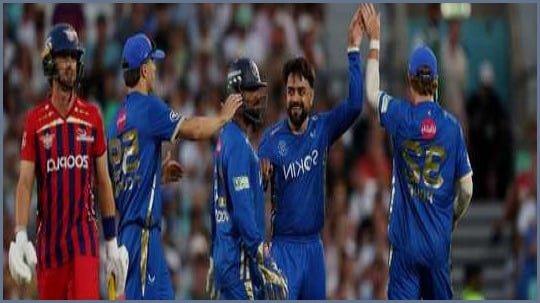 Rashid Khan’s Five-Wicket Haul Powers MI London to Big Win