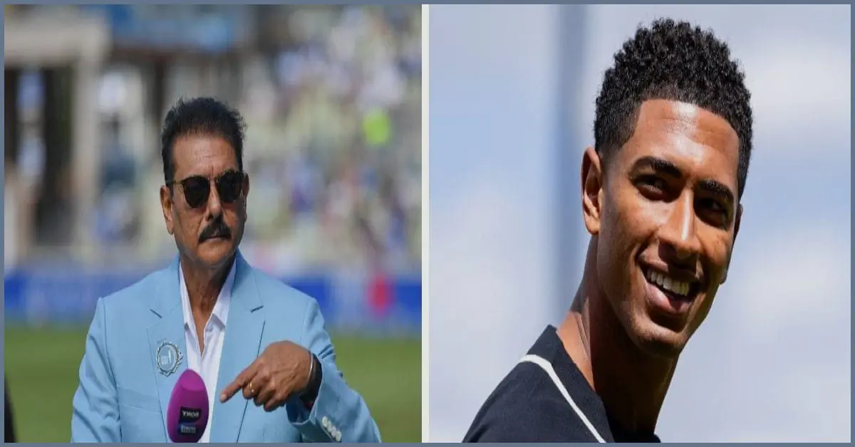 Ravi Shastri Hails Real Madrid Star Jude Bellingham at The Hundred