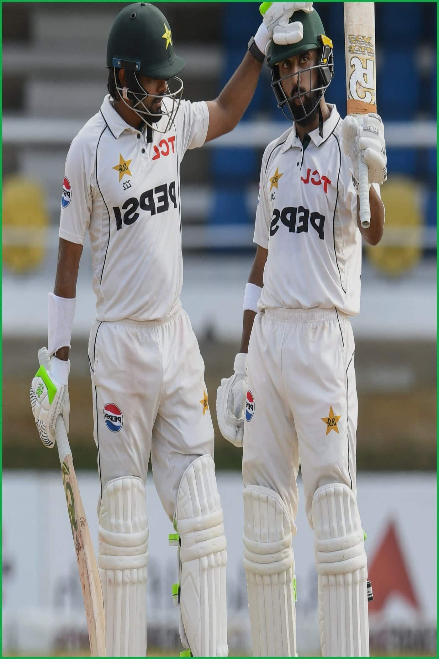 Shafique and Babar Lead Strong Pakistan Fightback Against West Indies