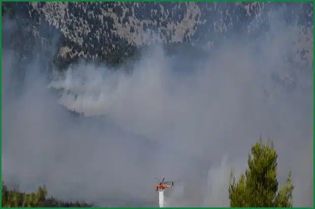 Two Dead After Firefighting Helicopters Collide in Greece