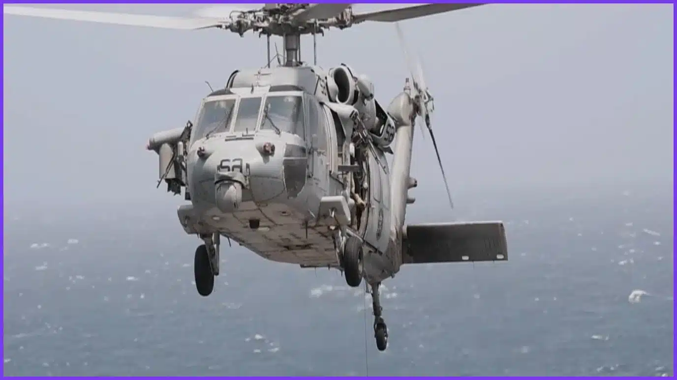 US Helicopter Fires Missiles to Disable Cargo Ship Near Iran