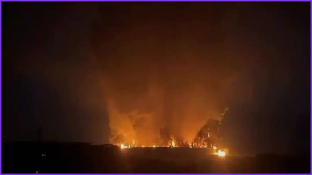 Ukrainian Drone Strike Ignites Wildberries Warehouse in Yekaterinburg