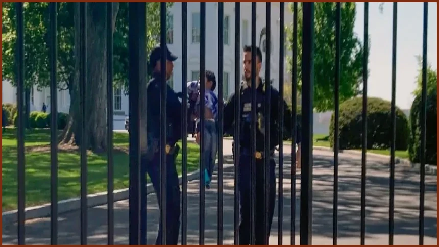 Toddler Briefly Enters White House Grounds Through Fence